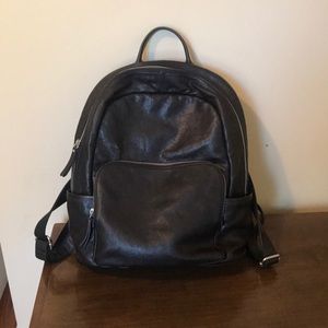 Fossil Leather Backpack